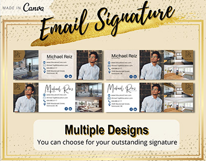 Minimalist Design Email Signature