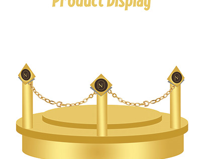 round product display design