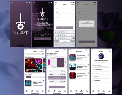 Sabbat Rave Mobile App