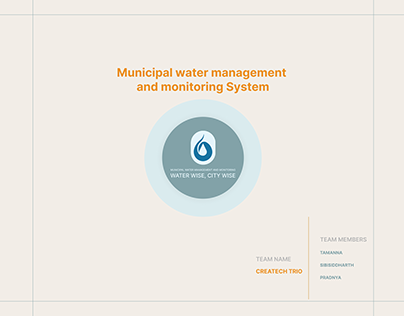 Water management system for municipal corporations