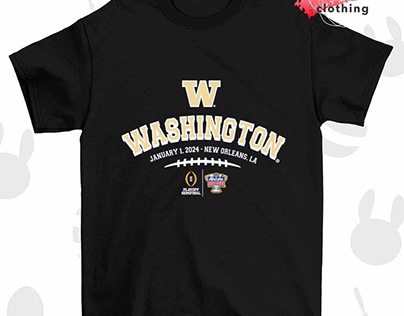 Washington Huskies playoff Semifinal 2024 logo shirt