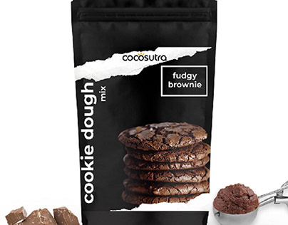 COCOSUTRA Cookie Dough Mix Fudgy Brownie