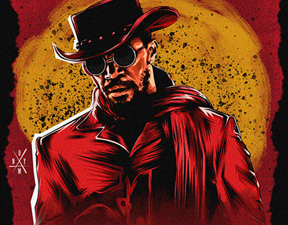 Django Unchained Poster (Illustration)