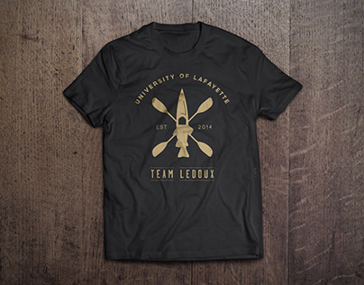 T-Shirt Design for UL Kayak Fishing Team