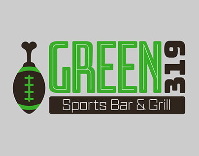 GREEN 319 Sports Bar & Grill Identity Guide