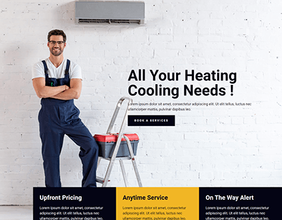 Air Conditioning Heating Service Website