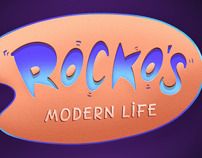 Rocko's modern life logofan