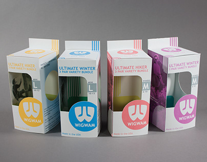 Wigwam Socks - Rebrand & Packaging