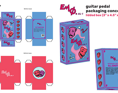 Emotion AL-1 Guitar Pedal Packaging