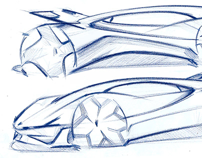 Lamborghini concept sketches