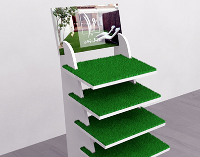 Artificial Grass Display stand