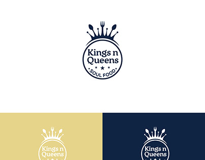 kings n queens soul food logo