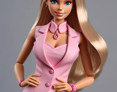 Barbie style photo