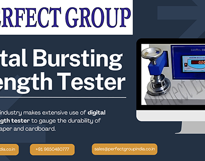 Digital Bursting Strength Tester | Perfect Group