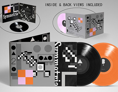 Gatefold Vinyl Mockup Pack