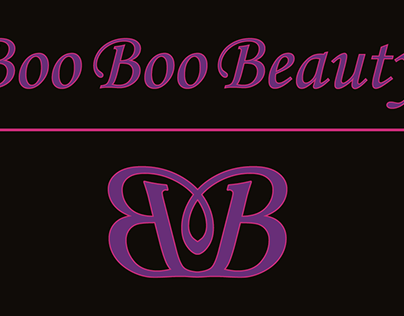 Boo Boo Beauty Business Card and Logo Redesign