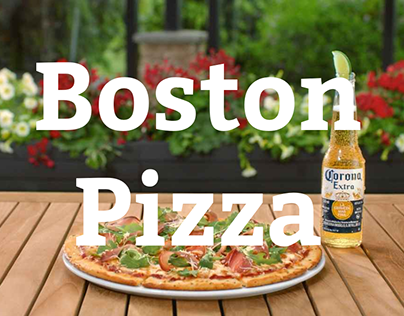 Boston Pizza Redesign