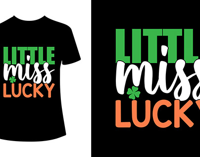St. Patrick's Day Typography T-shirt Design