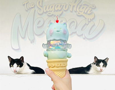 AKSOULMUCH - SugarHigh Meeeow Exciting Mint Cone