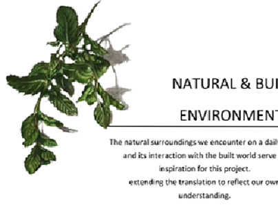 Natural and Built environment