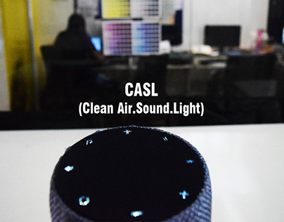 Portable Personal Cleaner Air.Sound.Light
