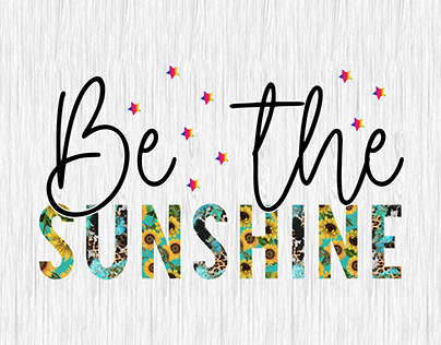 Be the sunshine Sublimation-01