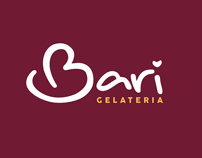Bari Gelateria - Desenvolvimento de Logo