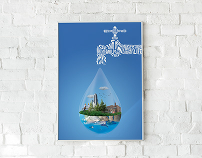 Save Water Poster Design 2022