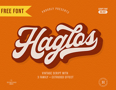 Free Font - Haglos