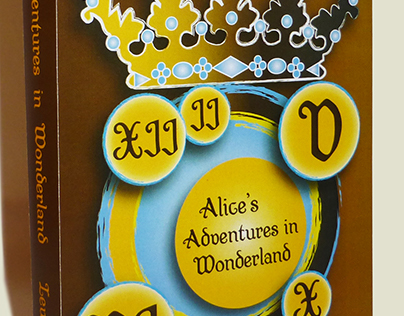 Alice's Adventures In Wonderland Book Cover 