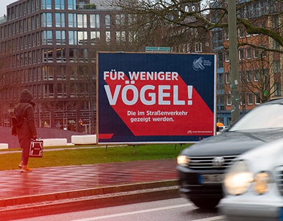 Fahrrad-Kampagne für die Stadt Hamburg