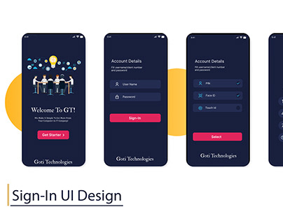 Sign-In UI Design