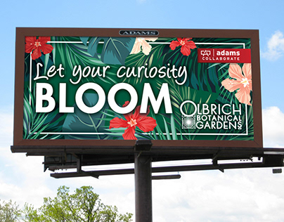 "Olbrich Botanical Gardens" Billboard Campaign