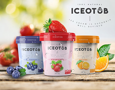 Iceotub - Delicious Ice-cream Packaging