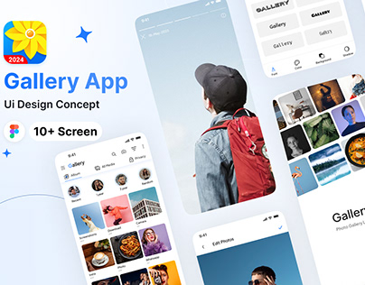 Gallery : Photo Gallery Album App Ui Design Conecpt