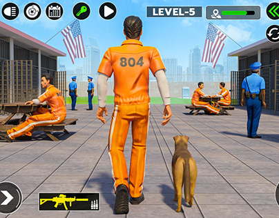 Prison Escape Game Screenshot (Qaidi No 804✌)