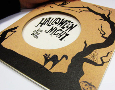 Halloween Night - Typography & Illustration