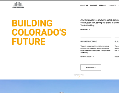 Project thumbnail - JHL Constructors Web Site