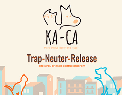 "KA-CA" Trap-Neuter-Release Infographic Design