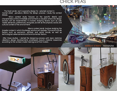 DESIGN FOR CONTEXT -Food Vendor Space For Chick Peas