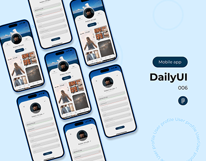 User Profile for DailyUI