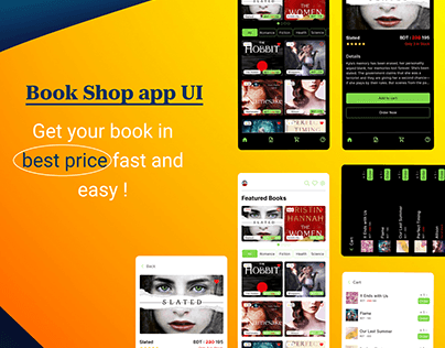 Book Shop app UI