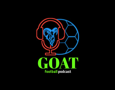 Logo design for a football podcast