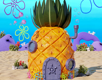 Spongebob Pineapple House