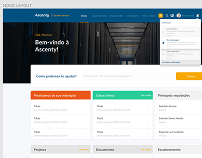 Redesign Service Now - Ascenty