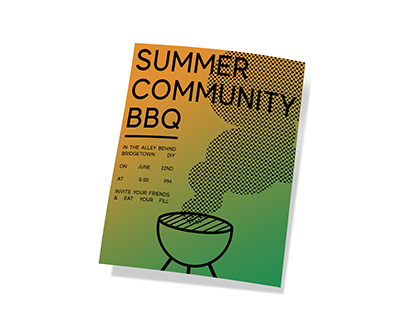 Summer BBQ Flier