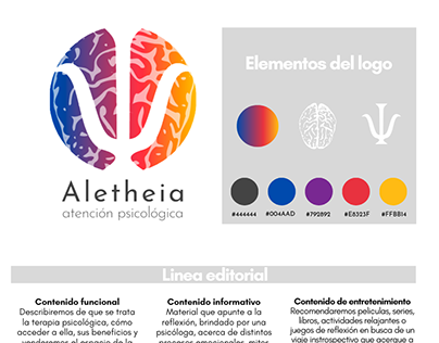 Identidad de marca - Aletheia