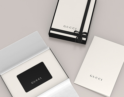 Gucci Giftcard Box 3D
