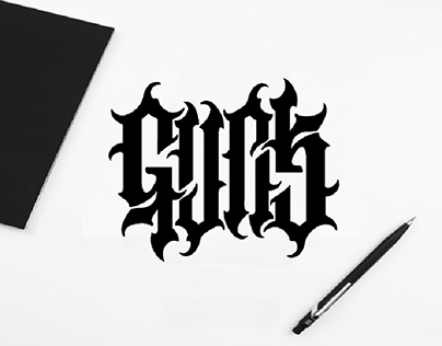 GUCK | Ambigram Concept