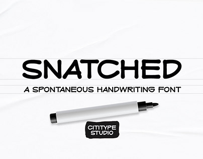 Snatched – Spontaneous Handwriting